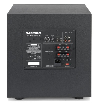 Subwoofer Samson MediaOne 10S 10" 100W - Graves Profundos