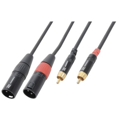 PD CONNEX 176.686 CX66-6 CABLE 2XXLR MACHO-2XRCA MACHO 6.0M