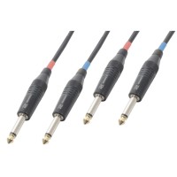 PD CONNEX 176.980 CX72-5 CABLE 2X JACK 6.3MONO - 2X JACK 6.3MONO 5M