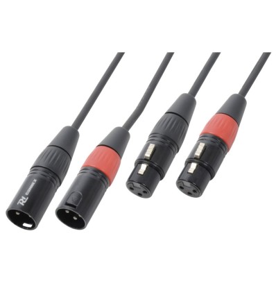 PD CONNEX 177.054 CX60-6 CABLE 2XXLR MACHO 2X XLR HEMBRA 6.0M