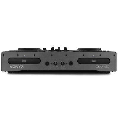 Vonyx CDJ450 Reproductor Doble CD/MP3/USB con Mezclador y Bluetooth