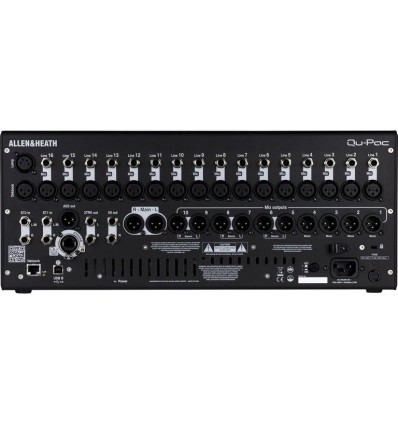 Allen & Heath Qu-Pac - Mezclador digital compacto con control remoto
