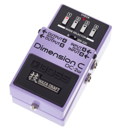 Boss DC-2W Dimension C - Pedal de chorus estéreo Waza Craft