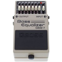 Boss GEB-7 - Ecualizador de bajo de 7 bandas para control de tono
