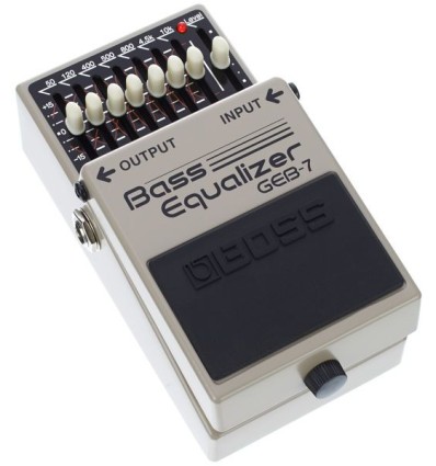 Boss GEB-7 - Ecualizador de bajo de 7 bandas para control de tono