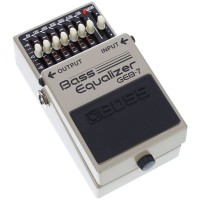Boss GEB-7 - Ecualizador de bajo de 7 bandas para control de tono