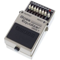 Boss GEB-7 - Ecualizador de bajo de 7 bandas para control de tono