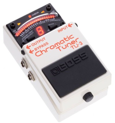 BOSS TU-3 pedal finador para guitarras y bajos  precio características