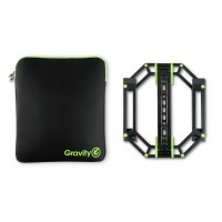 GRAVITY LTS 01 B set 1 Laptop stand para portatil y controladora