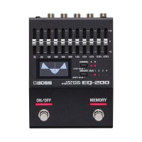 BOSS EQ-200 | Ecualizador gráfico dual de 10 bandas para músicos profe