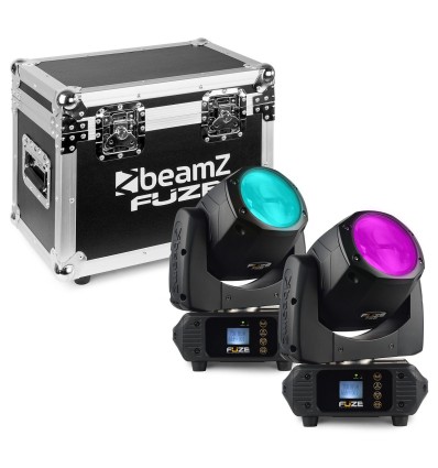 BEAMZ 150.385 SET 2 FUZE75B Y MALETA...