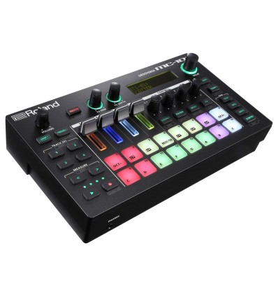Roland MC-101 | Groovebox portátil con 4 pistas y efectos avanzados