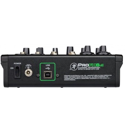 MACKIE PROFX6V3 mesa mezclas analogica precio características