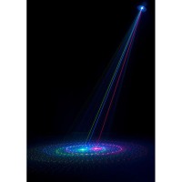 American DJ Rayzer: Efecto LED y láser 2 en 1 para DJs