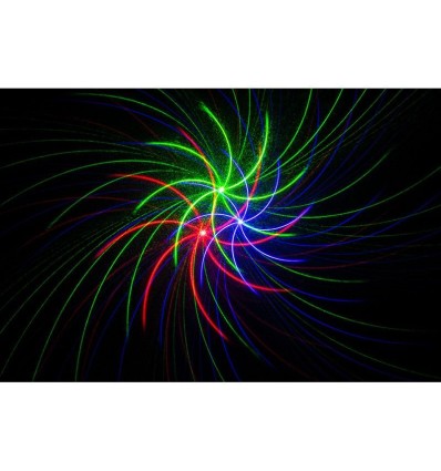 American DJ Rayzer: Efecto LED y láser 2 en 1 para DJs