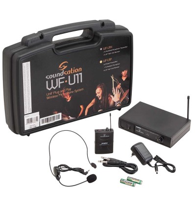 SOUNDSATION WF-U11P microfono diadema precio características
