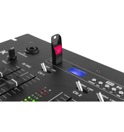 VONYX STM2500 - Mesa DJ 5 canales con USB y Bluetooth