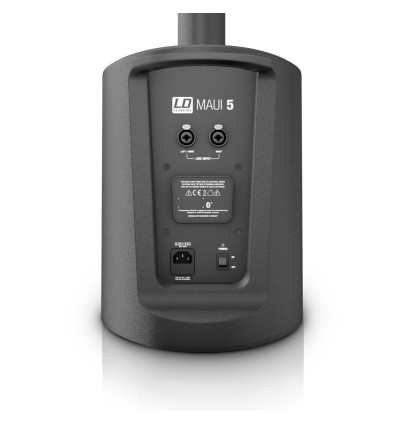 LD Systems MAUI 5 - PA de columna portátil con Bluetooth