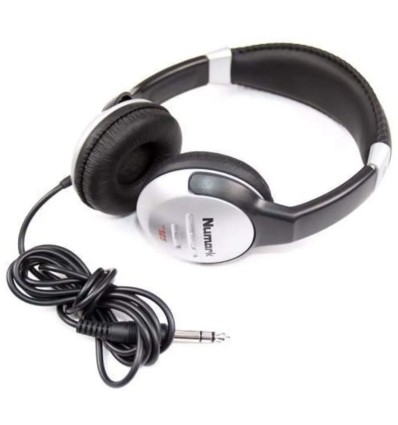 Numark HF-125 | Auriculares DJ baratos con adaptador