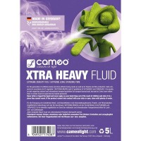 Xtra Heavy-Fluid de Cameo líquido para máquinas de niebla.