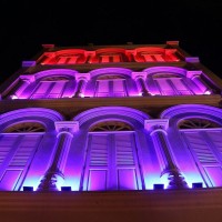 Cameo  FLOOD 600 IP65 proyector LED  para exteriores.