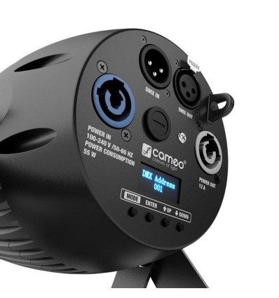 Cameo Q-Spot 40 RGBW  foco compacto compatible con RDM.