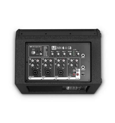 LD Systems MIX 6 A G3 - Altavoz activo 2 vías con mezclador integrado