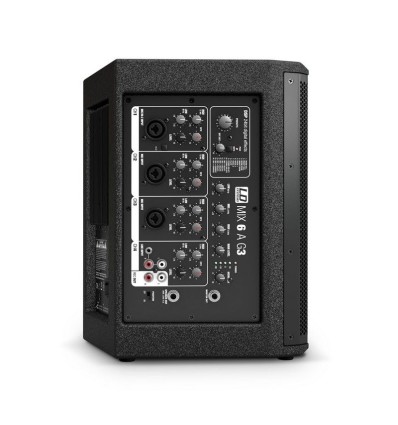LD Systems MIX 6 A G3 - Altavoz activo 2 vías con mezclador integrado