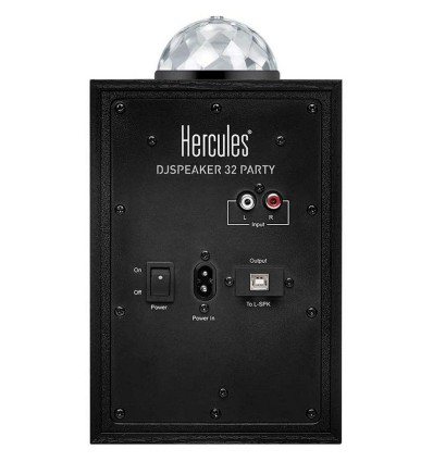 Altavoces Hercules DJ Speaker 32 Party – Sonido e iluminación en uno