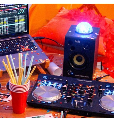 Altavoces Hercules DJ Speaker 32 Party – Sonido e iluminación en uno