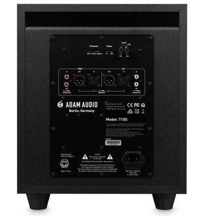 ADAM Audio T10S - Subwoofer Activo de Estudio 10"