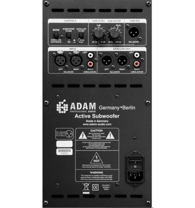 ADAM Audio Sub12 - Subwoofer Activo de Estudio 12"