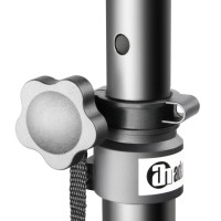 Adam Hall SPS 023 - Soporte de altavoz ajustable en aluminio