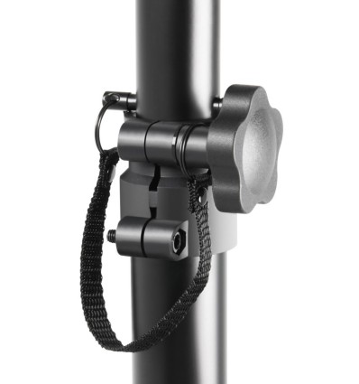 Adam Hall SPS 023 - Soporte de altavoz ajustable en aluminio