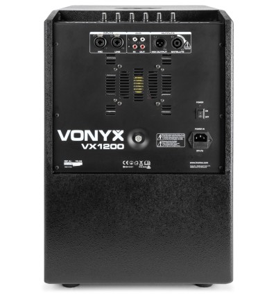 VONYX 170.106 VX1200 conjunto altavoces activos autoamplificados