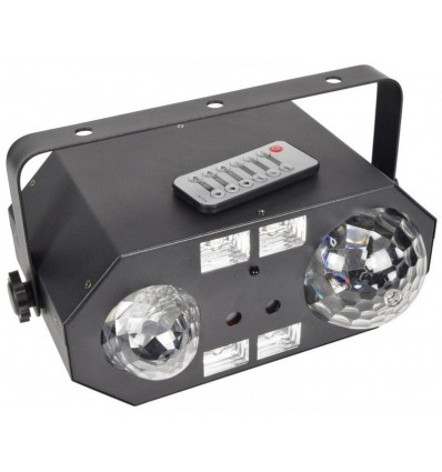 El TETRA efecto de luz DMX 4 en 1