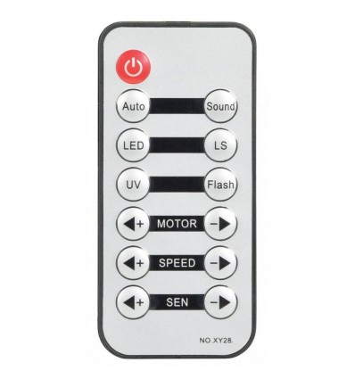 El TETRA efecto de luz DMX 4 en 1