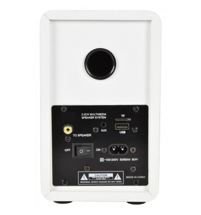 Los ABS35-WHT AV:Link altavoces con 30W RMS Bluetooth.