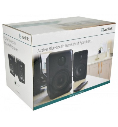 Los ABS35-BLK AV:Link altavoces con 30W RMS Bluetooth.