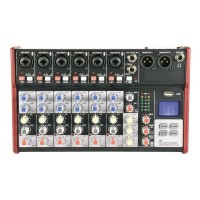 Citronic CSM-8 mesa de mezclas 8 canales bluetooth USB.