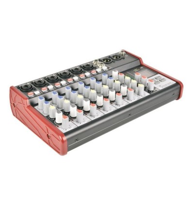 Citronic CSM-8 mesa de mezclas 8 canales bluetooth USB.