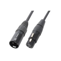 PD CONNEX 176.002 CX35-05 CABLE XLR MACHO/HEMBRA 0.5M NEGRO