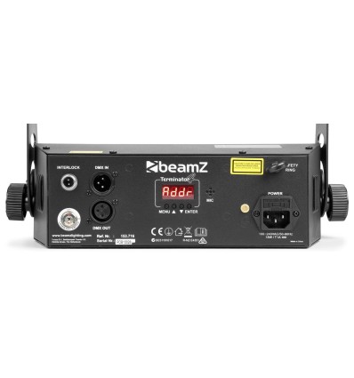 BEAMZ 153.716 TERMINATOR IV efecto de iluminacion led y laser