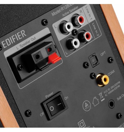 Altavoces EDIFIER R1280DBs Madera – Bluetooth 5.0 y Sonido Premium