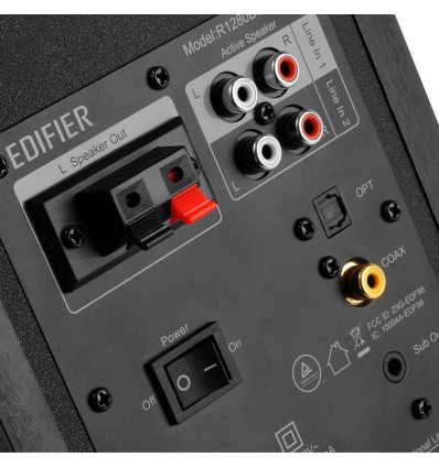 Edifier R1280DBS altavoces activos bluetooth salida de subwoofer.