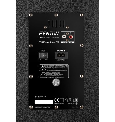 FENTON 178.425 LIVE2104 altavoz profesional party