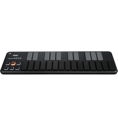Korg nanoKEY2 Negro - Teclado MIDI ultraplano y portátil