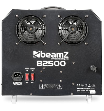 BEAMZ 160.569 B2500 MAQUINA DE BURBUJAS DOBLE maquina de efectos
