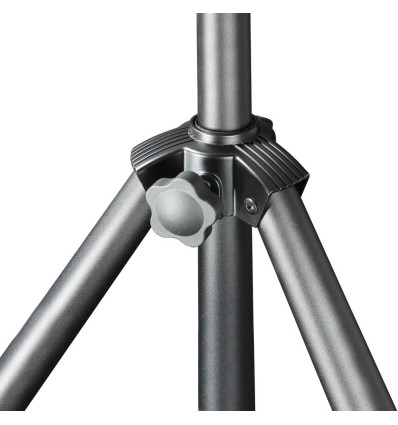 Soporte de aluminio negro con suspensión neumática