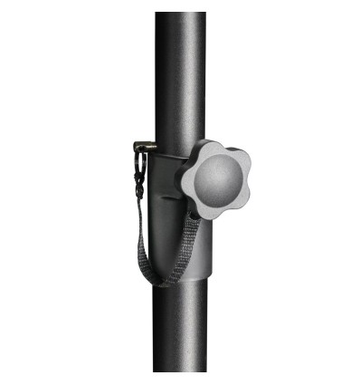 Soporte de aluminio negro con suspensión neumática